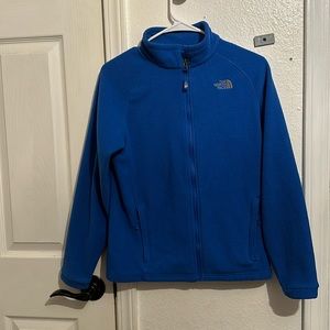 Blue NorthFace Zip-up Fleece